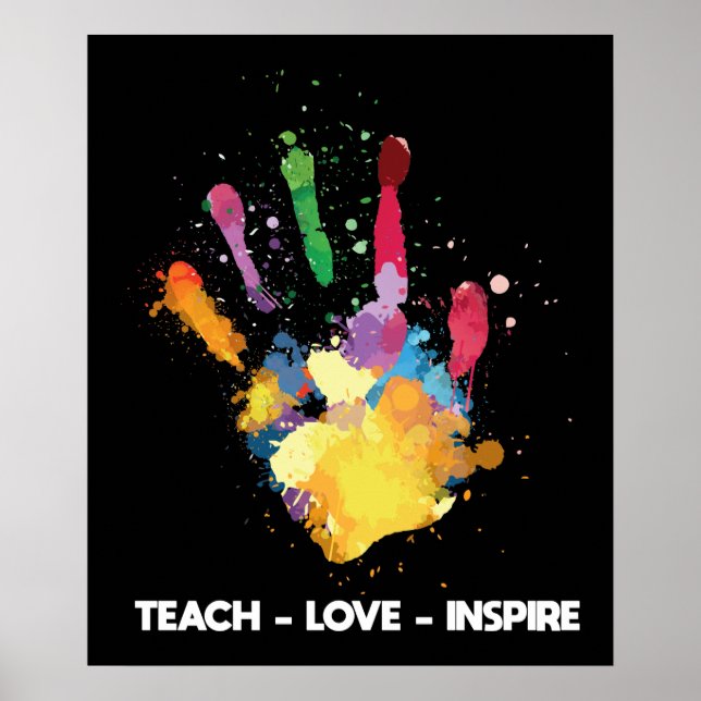 Affiche Teach Love Inspire (Devant)
