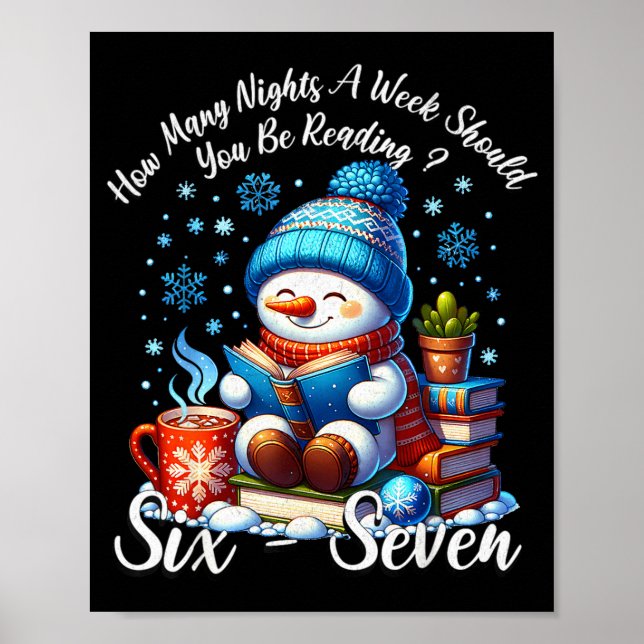 Affiche Teacher 67 How Many Nights A Week Should You Be Re (Devant)