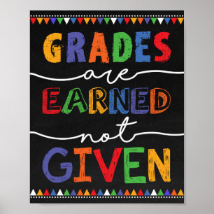 Affiche Teacher Appreciation Gift Motivational Quote