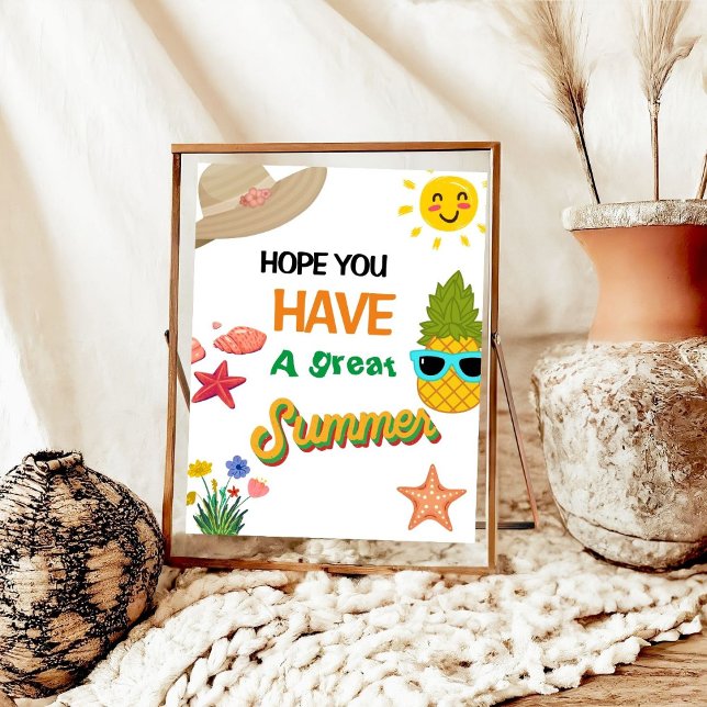 Affiche Teacher Appréciation party Sunshine Merci (Créateur téléchargé)