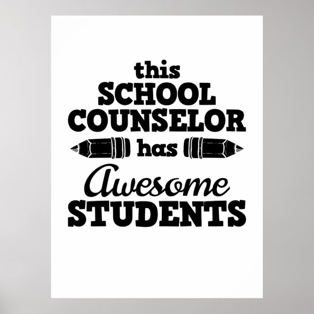 Affiche Teacher School Counselor (Devant)