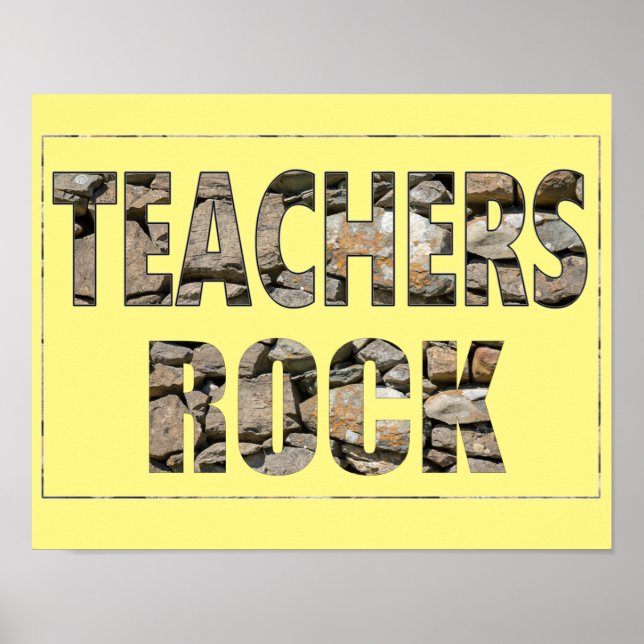 Affiche Teachers Rock (Devant)