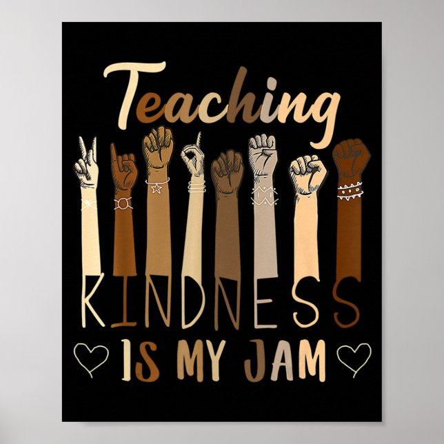 Affiche Teaching Kindness (Devant)