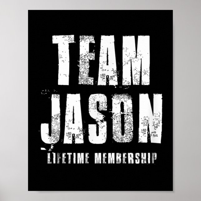 Affiche Team Jason Motivational Insrational Proud Family  (Devant)