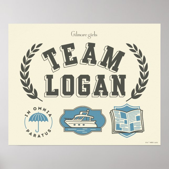 Affiche Team Logan Gilmore Girls Design (Devant)