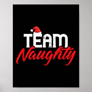 Affiche Team Naughty Shirt Funny Couple Correspondant Te