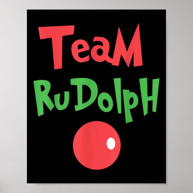 Affiche Team Rudolph - Rudolph The Red Nose Reindeer  (Devant)