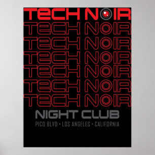 AFFICHE TECH NOIR