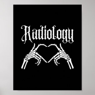 Affiche Tech ont un grand coeur radiographique drôle radio