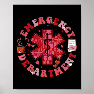Affiche Technicien de la Saint-Valentin Urgences Er Ed Inf