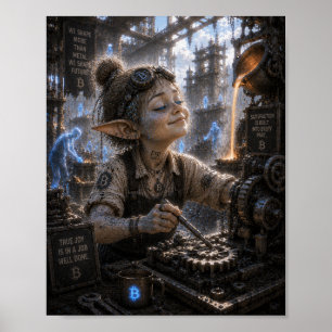 Affiche Technicien en fabrication de précision / Satisfact