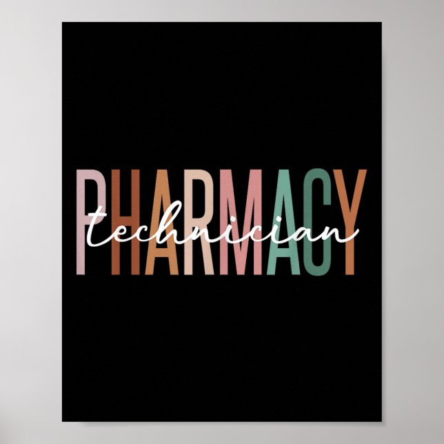Affiche Technicien en pharmacie Technicien en pharmacie ce (Devant)