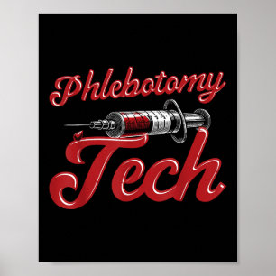 Affiche Technicien technicien en pharmacologie Phlebotomie
