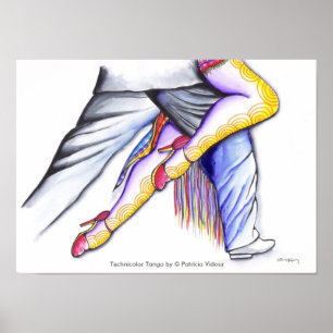 Affiche Technicolor Tango