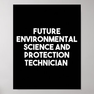 Affiche Techniques futures de science et de protection de