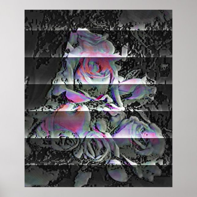 Affiche Techno Bouquet (Devant)