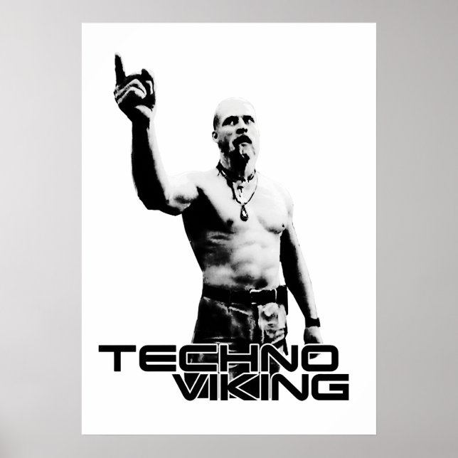 Affiche Techno Viking  (Devant)