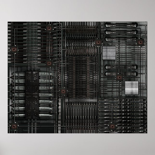 Affiche Technocratie (Devant)