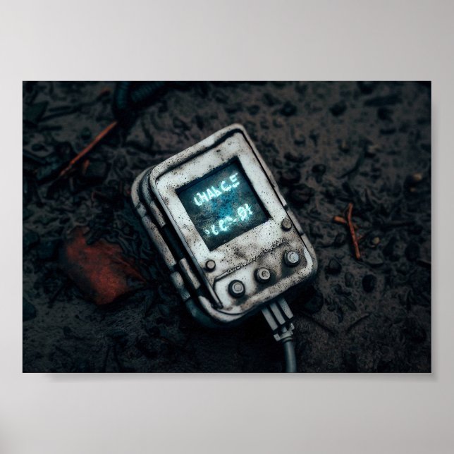 Affiche Technologie Alien (Devant)