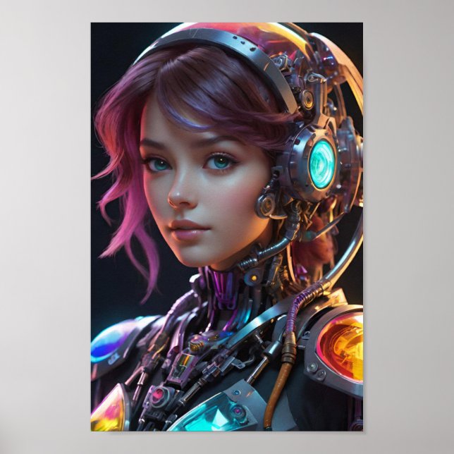Affiche Technologie avancée (Devant)