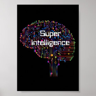 Affiche Technologie de super intelligence