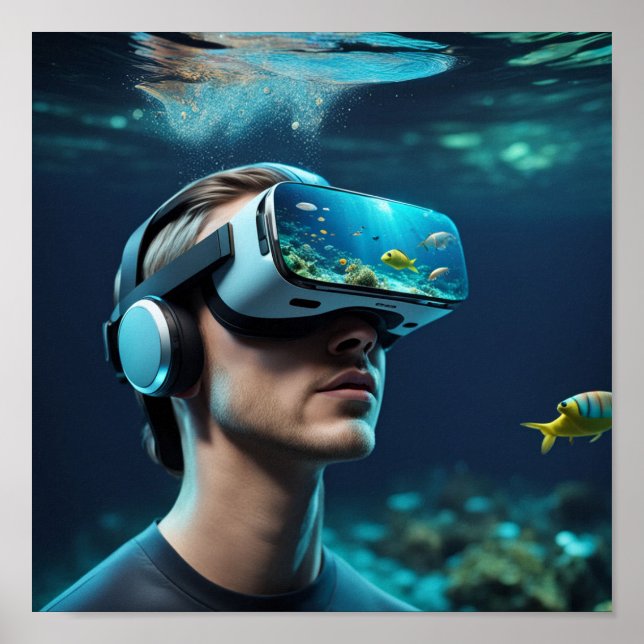 Affiche Technologie VR (Devant)