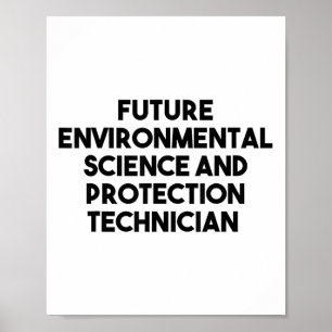 Affiche Technologies De l'environnement De La Science Et D