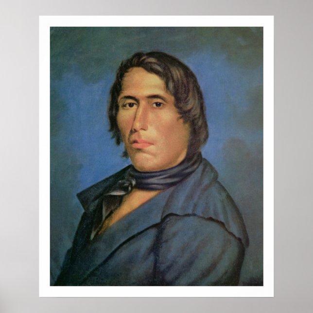 Affiche Tecumseh (1768-1813) (huile sur toile) (Devant)