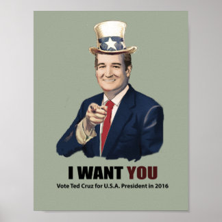 Affiche Ted Cruz
