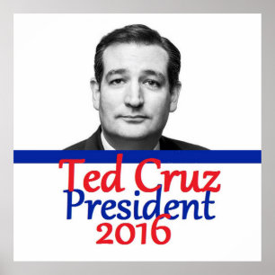 Affiche Ted Cruz 2016