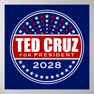Affiche Ted Cruz pour Président 2028