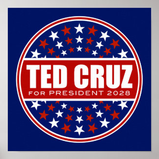 Affiche Ted Cruz pour Président 2028