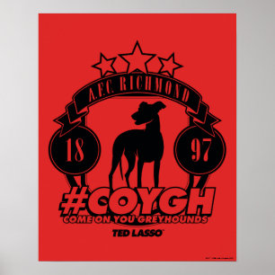 Affiche Ted Lasso   AFC Richmond #COYGH