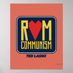 Affiche Ted Lasso   Graphique du communisme rom