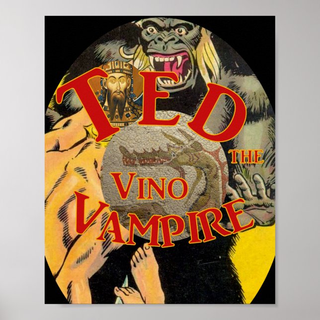 Affiche Ted le vampire du vin (Devant)