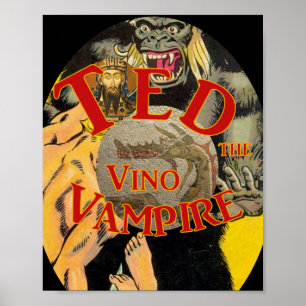 Affiche Ted le Vino Vampire