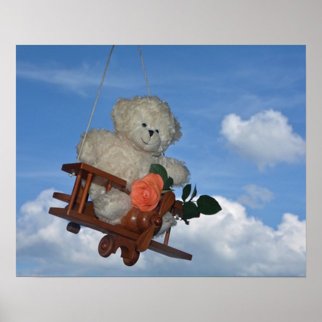 Affiche Teddy auf Reisen (Devant)