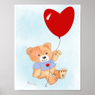 Affiche Teddy Bear Wall Art