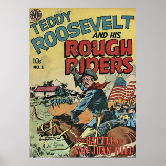 Affiche Teddy Roosevelt et ses Rough Riders 001 oneshot