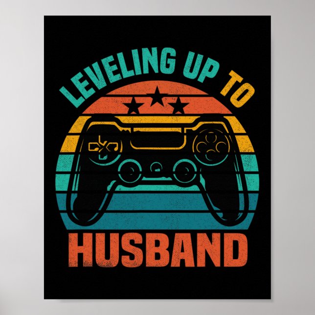 Affiche Tee For Groom Video Game Lovers (Devant)