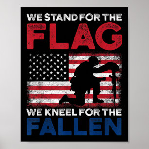 Affiche Tee patriotique. Vêtements patriotiques pour le jo
