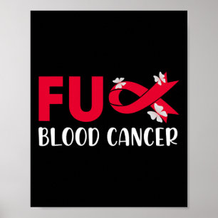 Affiche Tee-shirt amusant de sensibilisation au cancer du