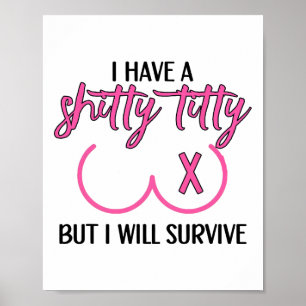Affiche Tee - shirts du cancer du sein