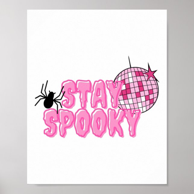 Affiche Tee - shirts graphiques d'automne - soirée disco É (Devant)