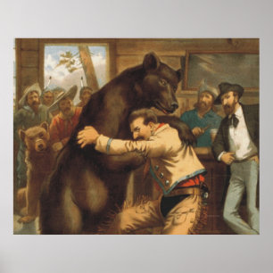 Affiche TEE Wild West Wrestling