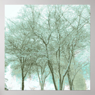 Affiche Teintes d'hiver