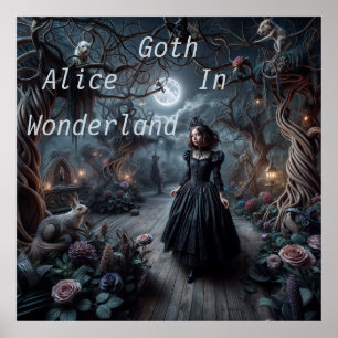 Affiche téléchargeable Gothic Alice au pays des merveilles