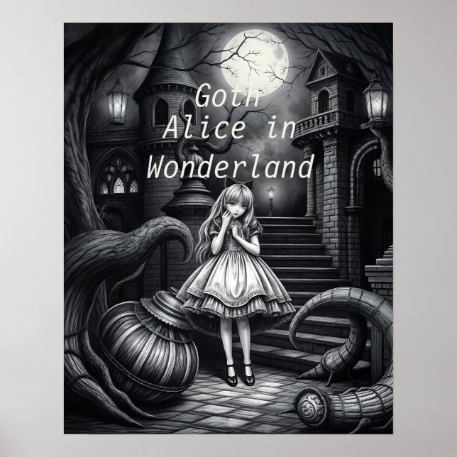Affiche téléchargeable Gothic Alice au pays des merveilles (Devant)