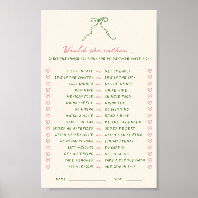 Affiche Téléchargeable manuscrit Voudrait-Elle Plutôt Joue (Devant)