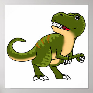 AFFICHE TÉLÉCHARGEMENT DE CONCEPTION D'AFFICHE T-REX HEURE
